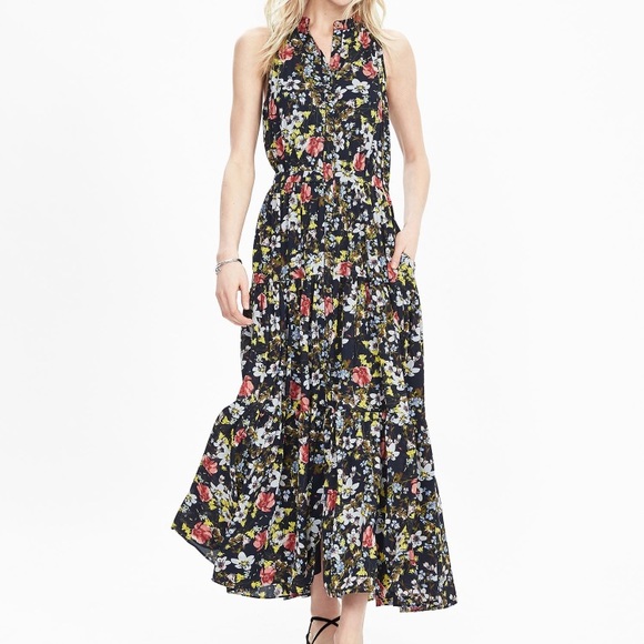 Banana Republic | Floral Maxi Dress 10 - Picture 2 of 8